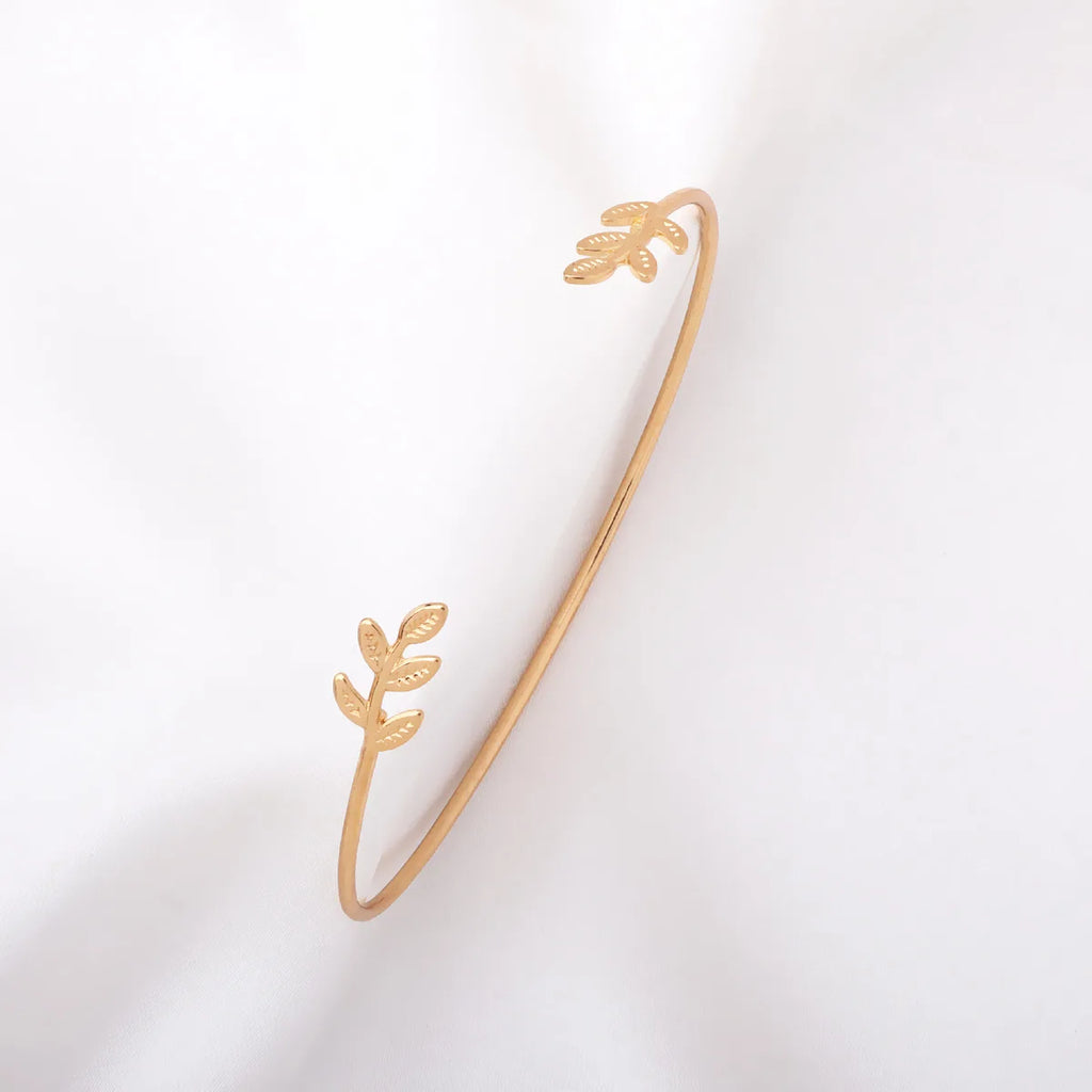 Leaf Knot Bracelet Set of 4 – Gold Women's Chain Bracelets Fashion Bracelet Set Nixie