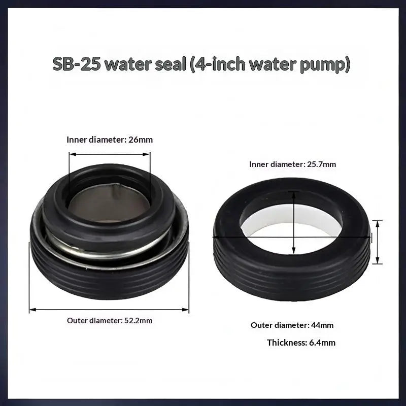 SB-17/20/25 Single Coil Spring Water Pump Shaft Seal Pump Shaft Seal Nixie SB-25