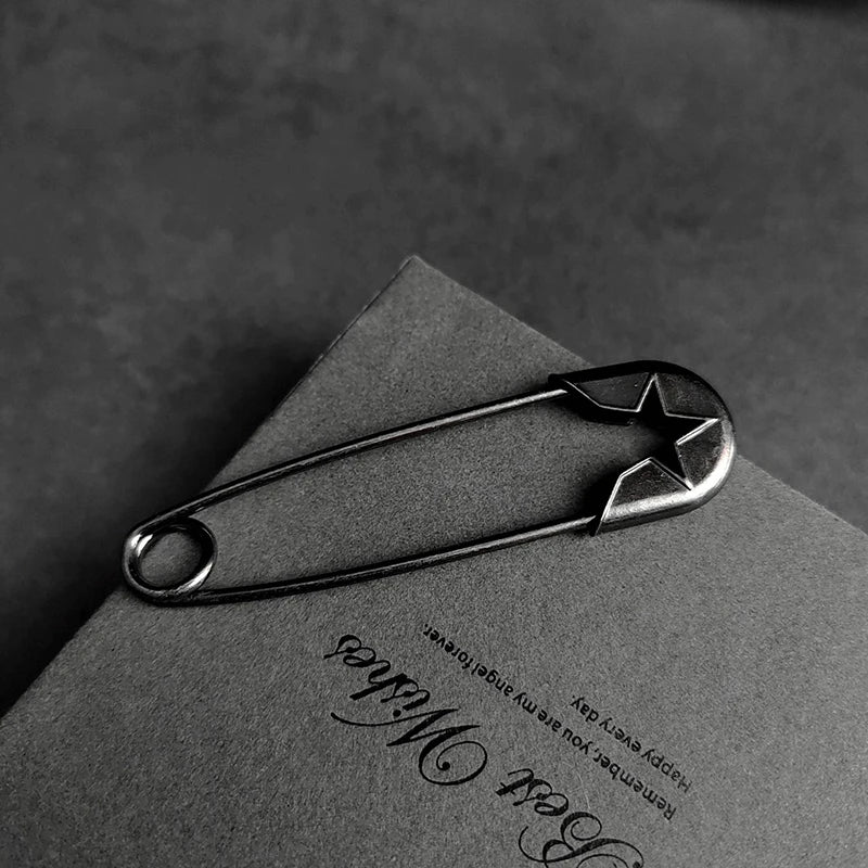 Retro Large Metal Safety Pins for Clothing – Zinc Alloy Metal Safety Pins Nixie A1