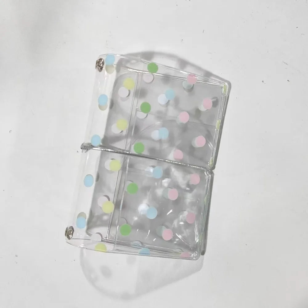 Clear Polka Dot Passport Holder & TN Notebook Cover Passport Holder Nixie Colorful polka dot