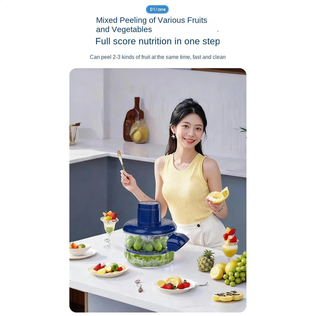 Electric Rechargeable Vegetable & Fruit Peeler | Auto Peeling Electric Vegetable Peeler Nixie