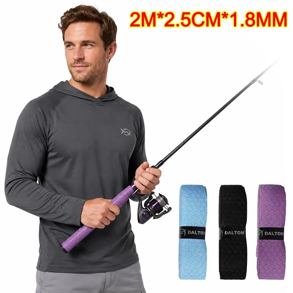 2M PU Anti-Slip Grip Tape – Badminton, Tennis & Fishing Rod Sports Grip Tape Nixie