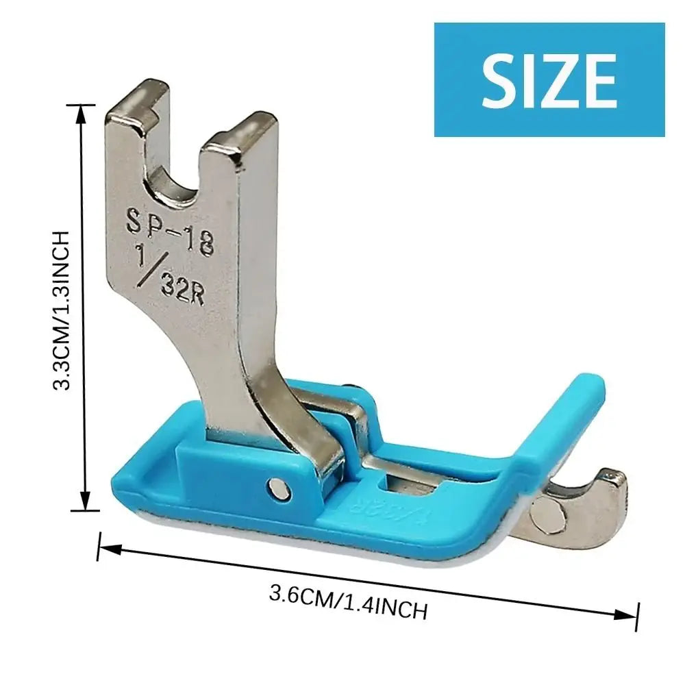 SP-18 Right Side Guard Presser Foot 1/4 to 1/32 – Sewing Machine