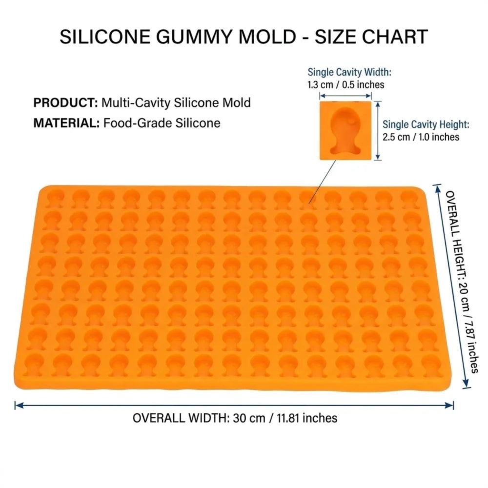 Silicone Fish Shape Dog Biscuit Mold – 112 Holes, Non-Stick Dog Treat Mold Nixie