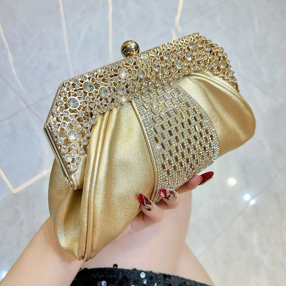 Diamond Embellished Evening Tote Bag | Women's Party Handbag Evening Tote Handbag Nixie