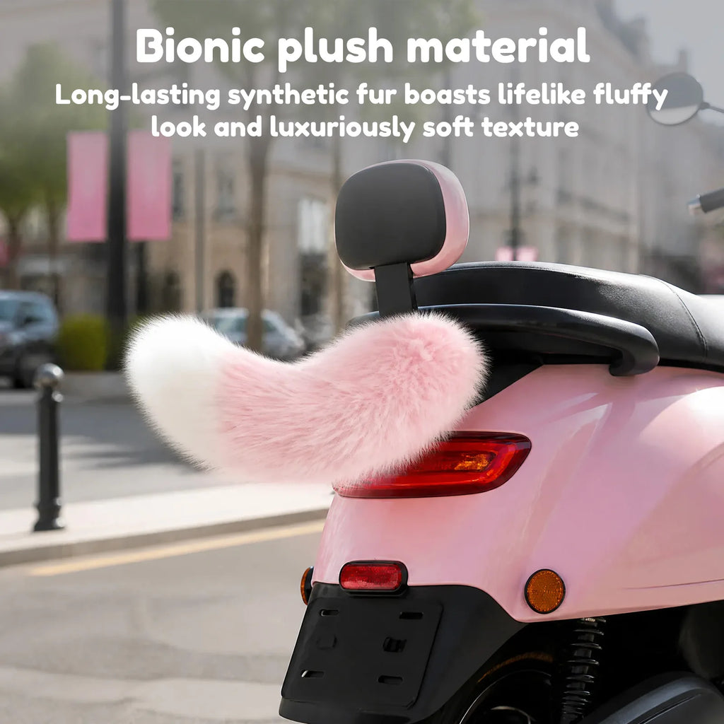 Remote Control Electric Wagging Fox Tail Car Decoration Car Tail Decoration Nixie