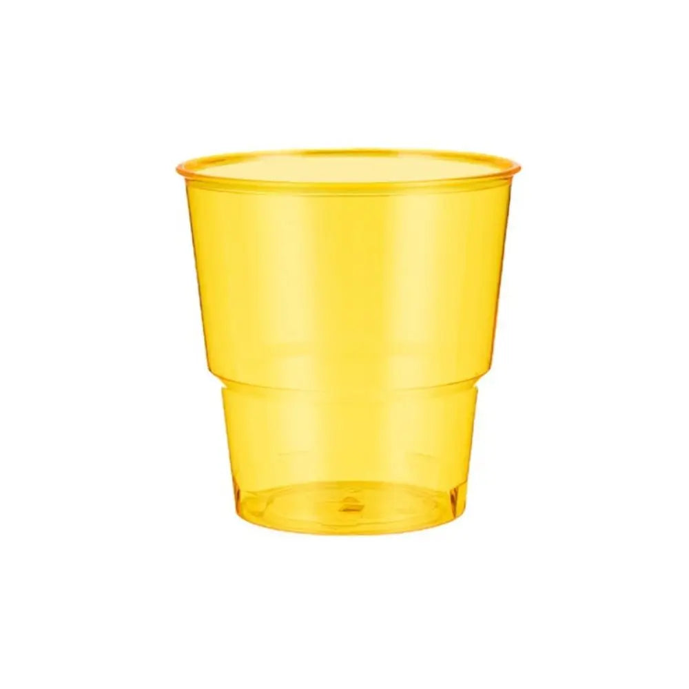 Clear Plastic Disposable Cups 10/20 Pack – Mini Transparent Cups