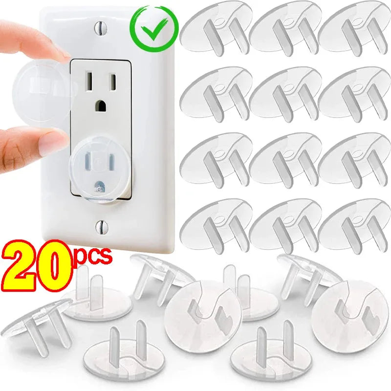 10-Pack Baby Safety Outlet Covers – Childproof Socket Protectors Baby Safety Cover Nixie