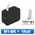MarkLife M1 Mini Bluetooth Thermal Label Printer | Home & Office Thermal Label Printer Nixie black USB Type-C