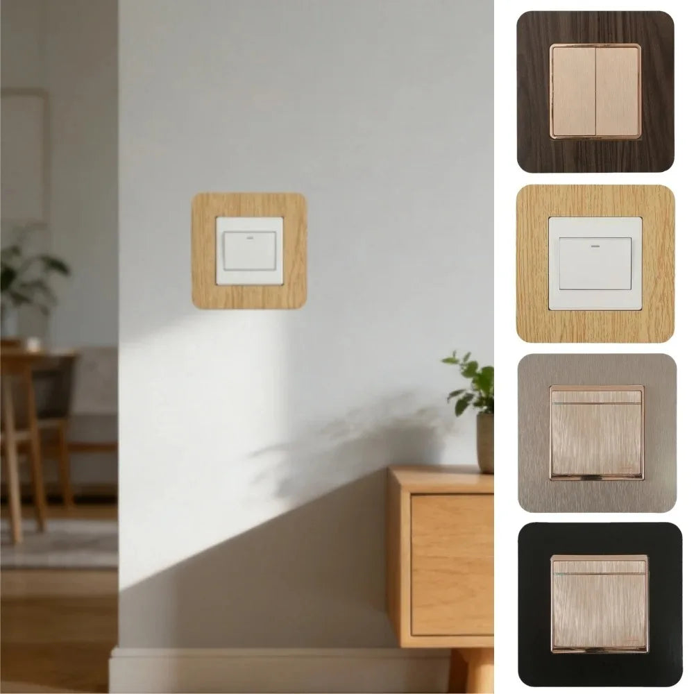 Light Switch Protective Cover – Dustproof No-Drill Wall Panel Switch Protective Cover Nixie