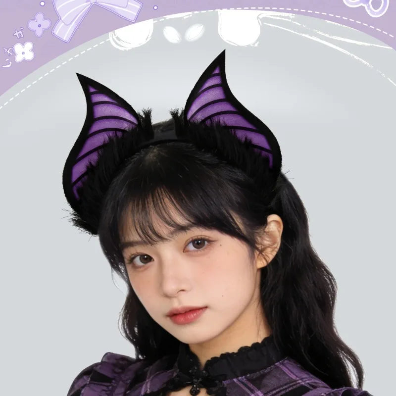 Bat Beast Ears Headband – Halloween Costume Accessory Costume Headband Nixie