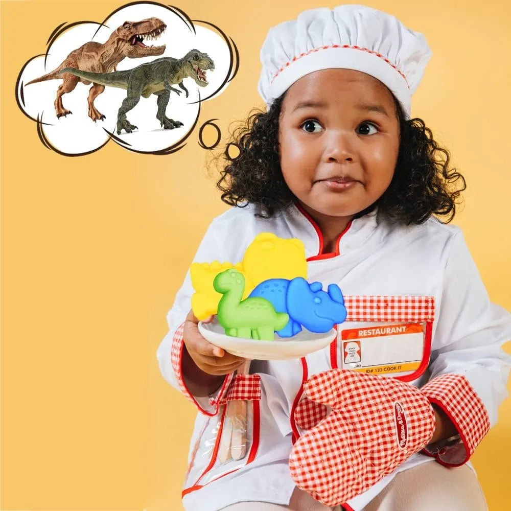 3D Dinosaur Silicone Mold 12-Cavity | Chocolate Cake Baking Tray Silicone Baking Mold Nixie