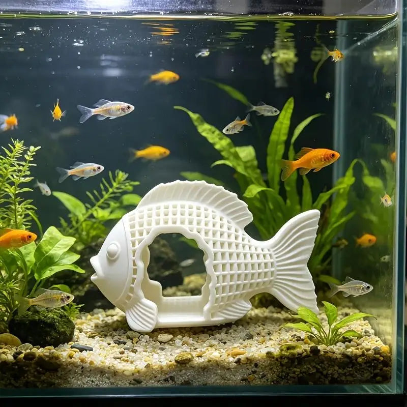 3D Printed Aquarium Hideout Cave – Non-Toxic PLA Fish Tank Ornament Aquarium Hideout Ornament Nixie