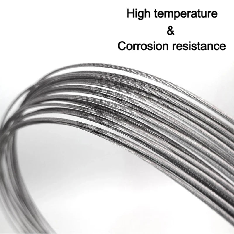 5-Pack Stainless Steel Bike Brake & Derailleur Inner Cables Bike Brake Cables Nixie