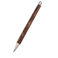 Mixed Hair Chinese Calligraphy Brush Fine Point Ink Pen Calligraphy Brush Nixie Beige
