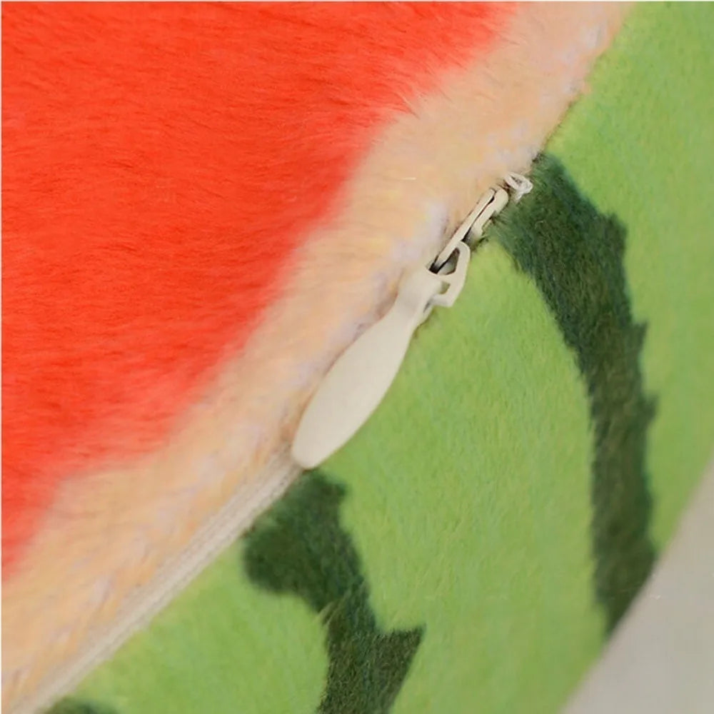 Soft Round Fruit Slice Plush Cushion | Sofa & Seat Pillow