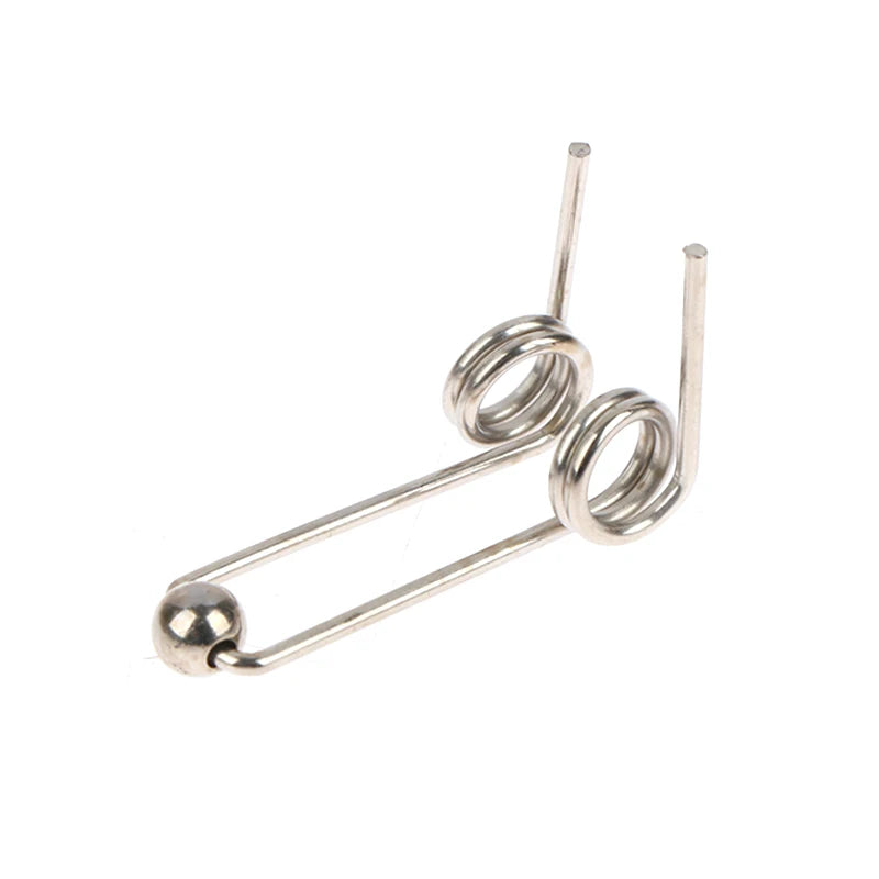 2Pcs Curling Iron Replacement Torsion Spring 1.2mm – 24–30mm Hair Tool Replacement Parts Nixie