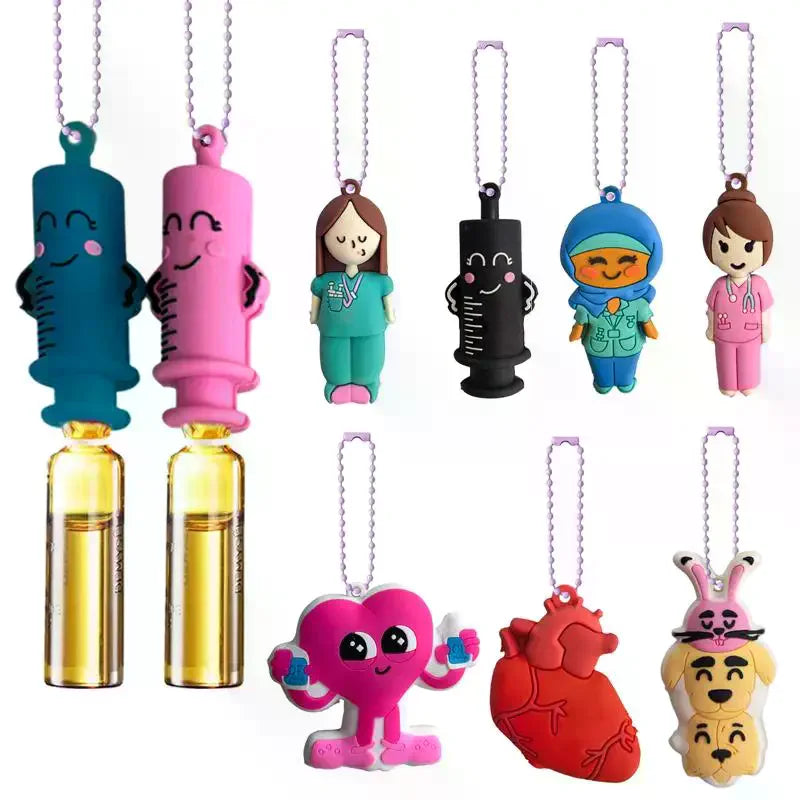 Ampoule Bottle Opener Keychain – Syringe-Shaped Vial Breaker Ampoule Bottle Opener Nixie