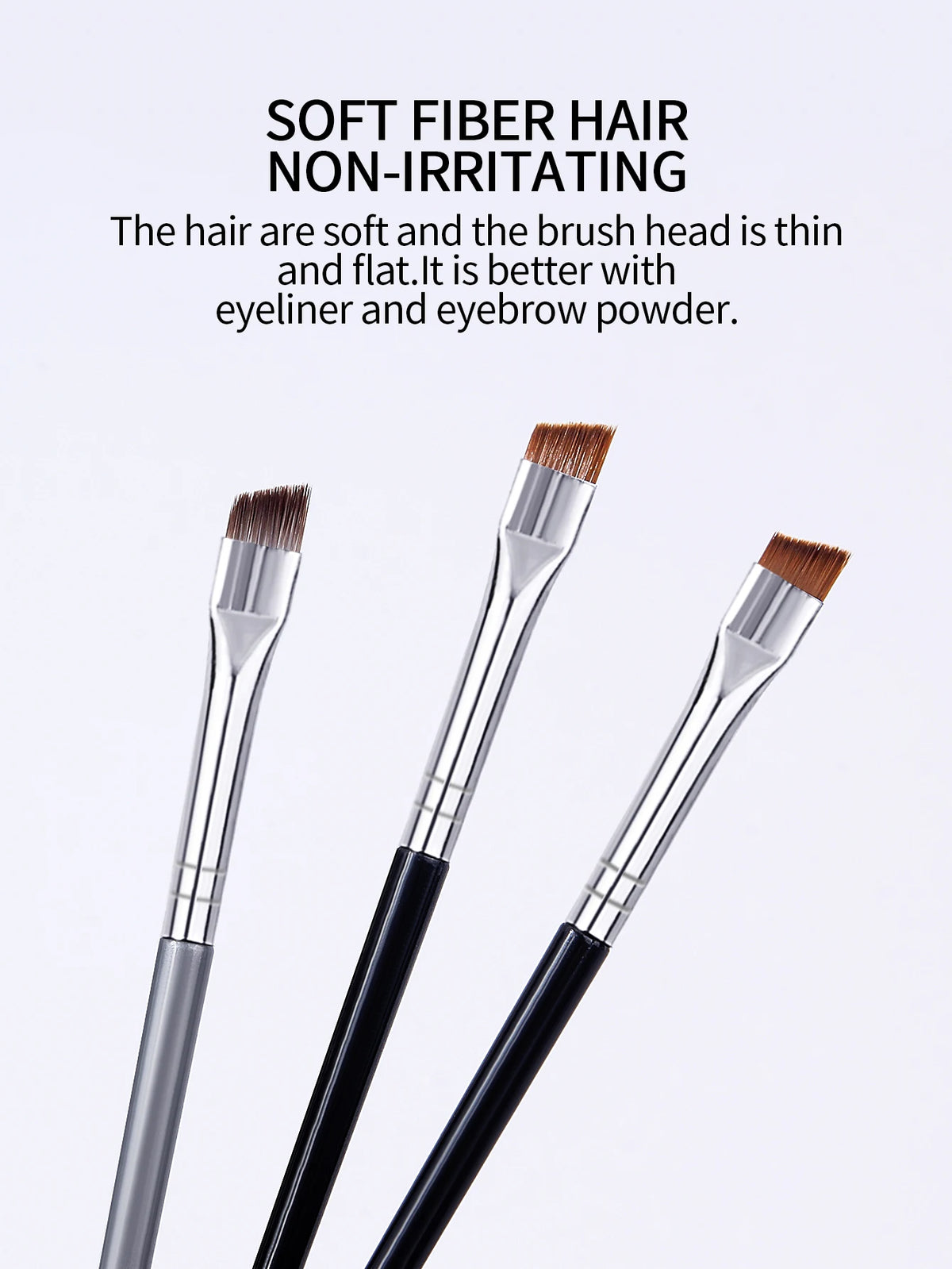 12PCS Ultra-Fine Eyeliner & Eyebrow Brush Set for Precision Makeup Brush Set Nixie