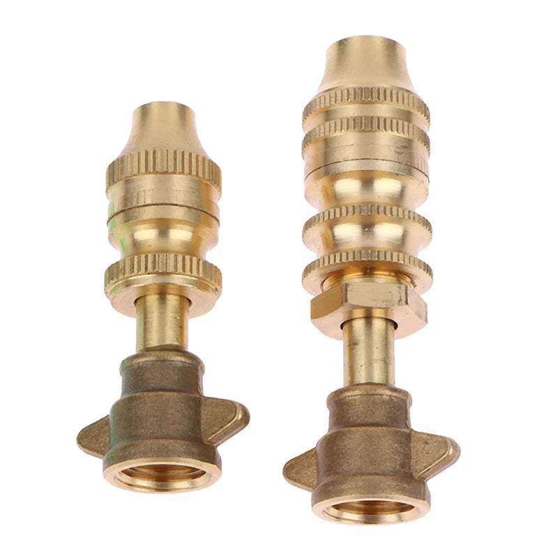 Adjustable Copper Agriculture Irrigation Spray Nozzle 16x41x8mm