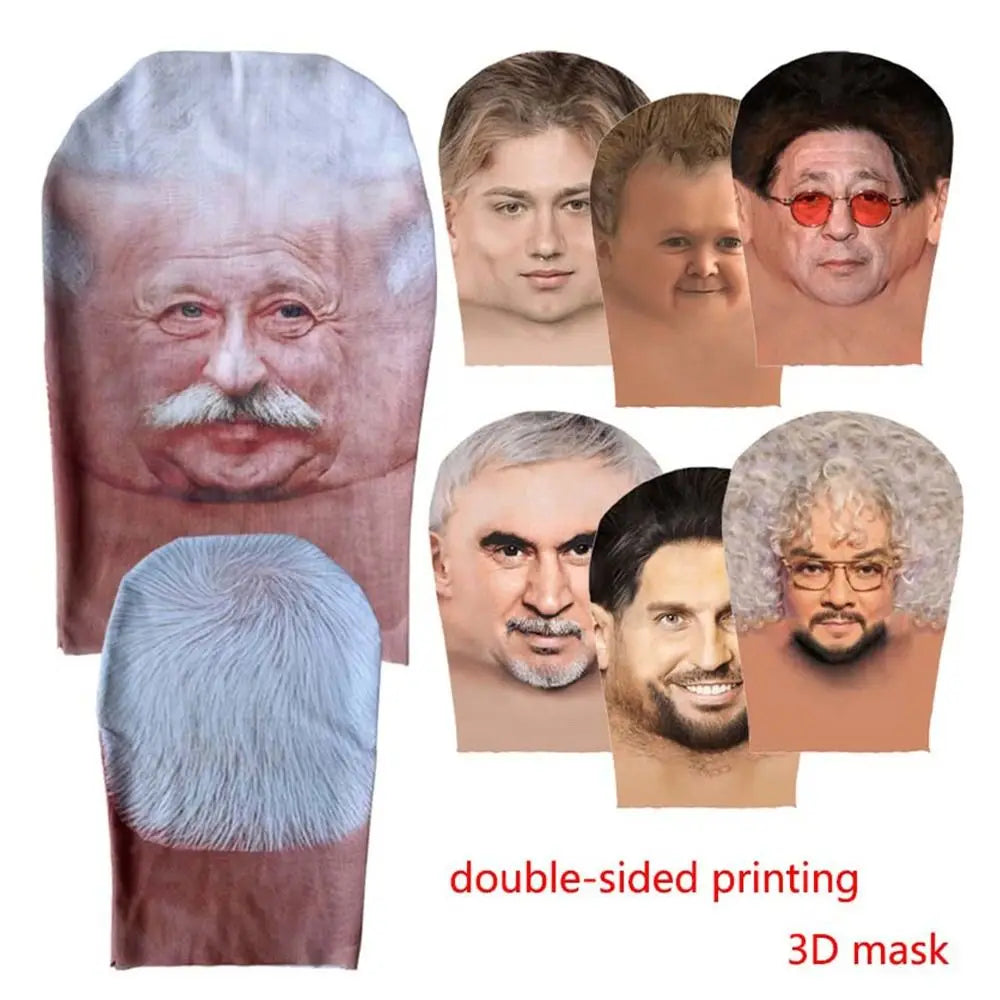 3D Full Face Balaclava Mask – Funny Halloween Riding Hood Balaclava Face Mask Nixie