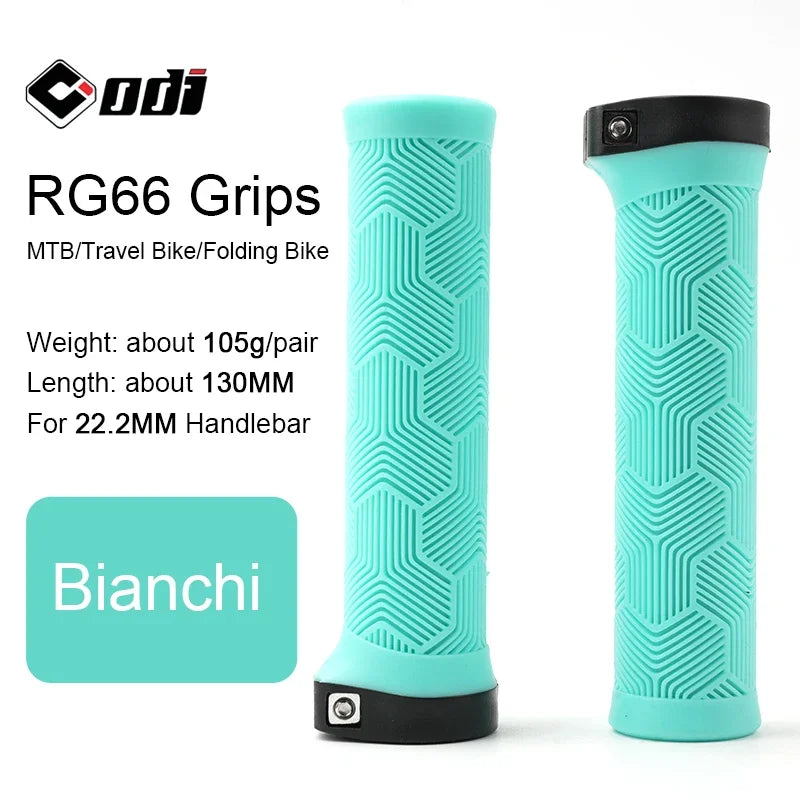ODI Lock-On MTB Handlebar Grips – Non-Slip Rubber Bike Grips Bike Handlebar Grips Nixie Bianchi