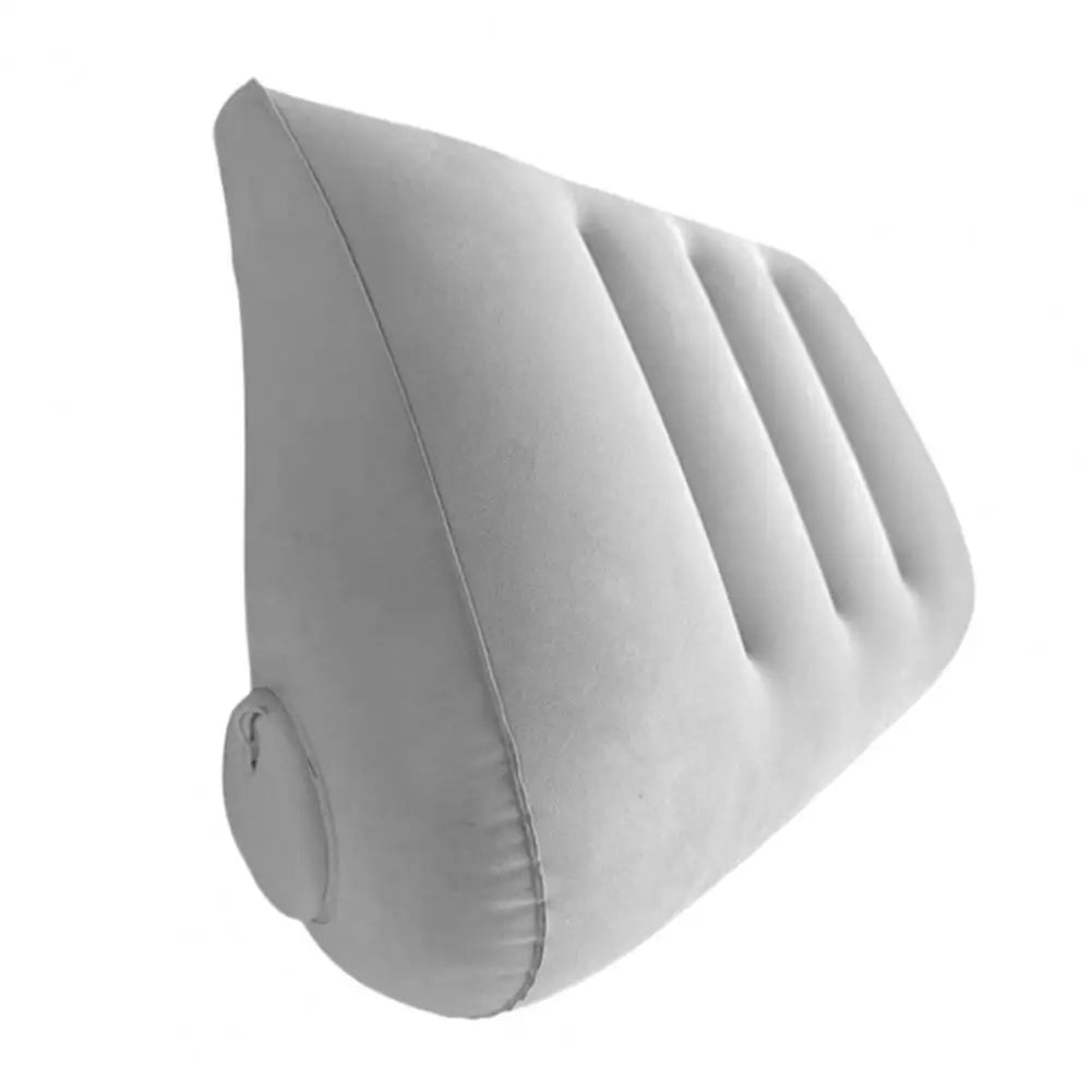 Inflatable Wedge Pillow – Portable, Built-In Pump, Posture Inflatable Wedge Pillow Nixie Grey
