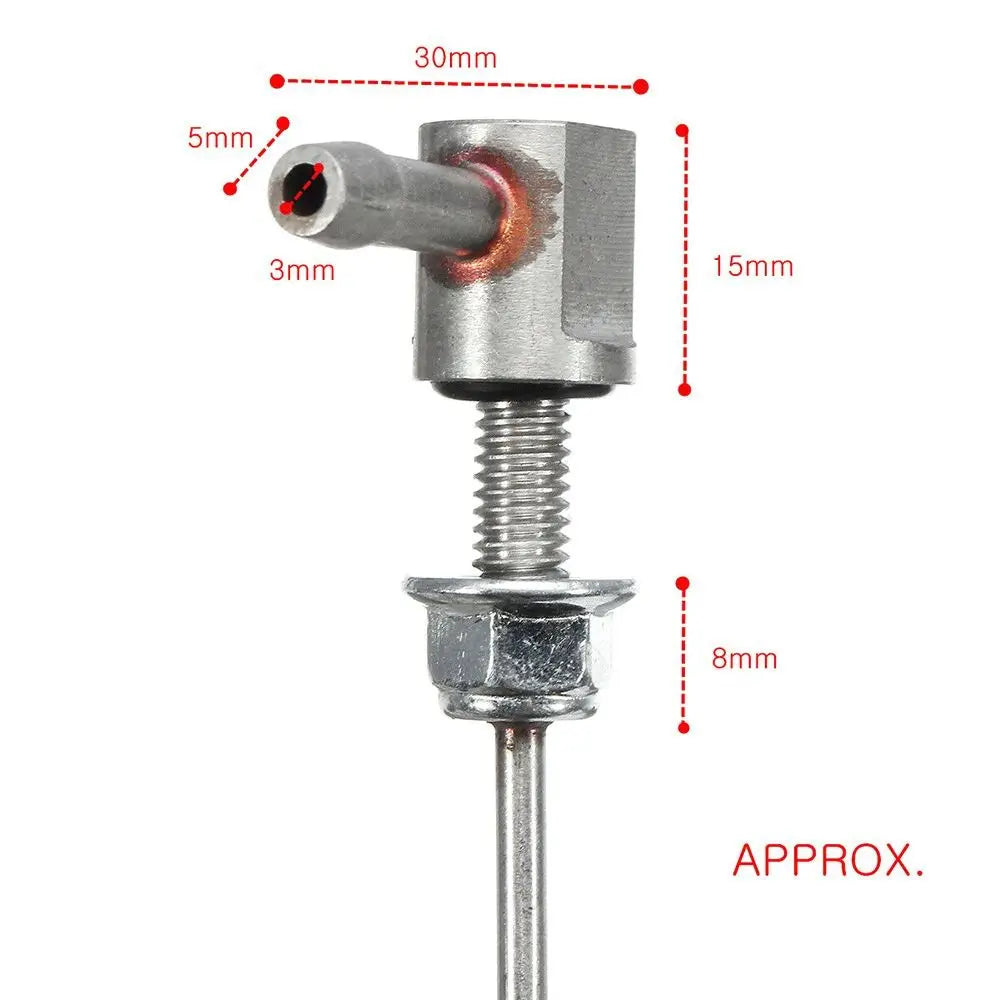49cm Stainless Steel Fuel Standpipe – Webasto & Eberspacher Heater Fuel Standpipe Nixie