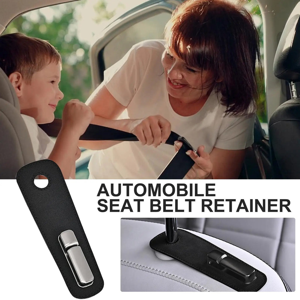 Seat Belt Fix Clip | Quick-Release Noise-Reducing Buckle Retainer