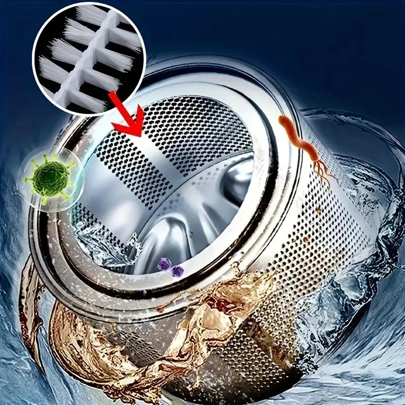 Long Handle Washing Machine Drum Cleaning Brush – Universal Appliance Cleaning Brush Nixie