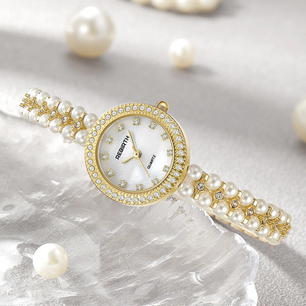 Luxury Women's Bracelet Quartz Watch – Vintage Small Dial Women's Quartz Watch Nixie