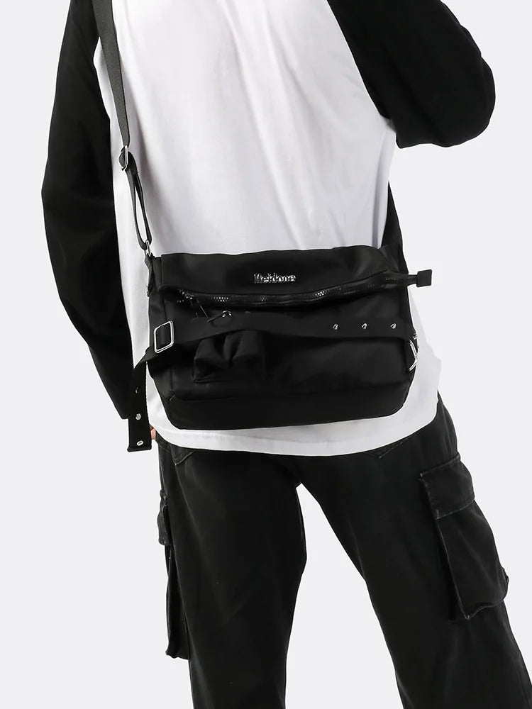Nixie Retro Motorcycle Messenger Bag | Crossbody Shoulder Bag Crossbody Messenger Bag Nixie