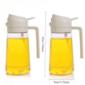 2-in-1 Glass Oil Dispenser & Sprayer Bottle Set – 2Pcs Oil Dispenser Sprayer Nixie 2pcs