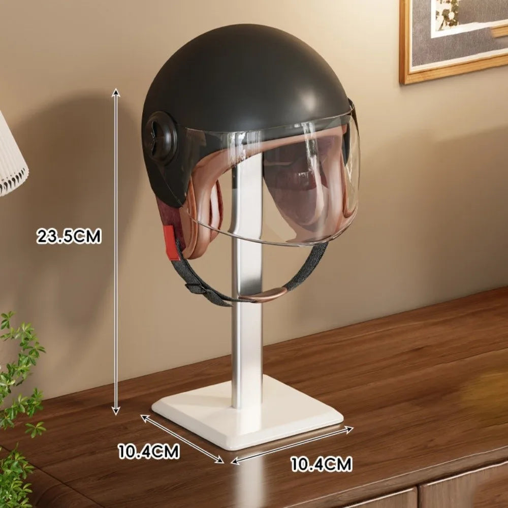 Multifunctional Helmet & Hat Display Stand | Desktop Storage Rack