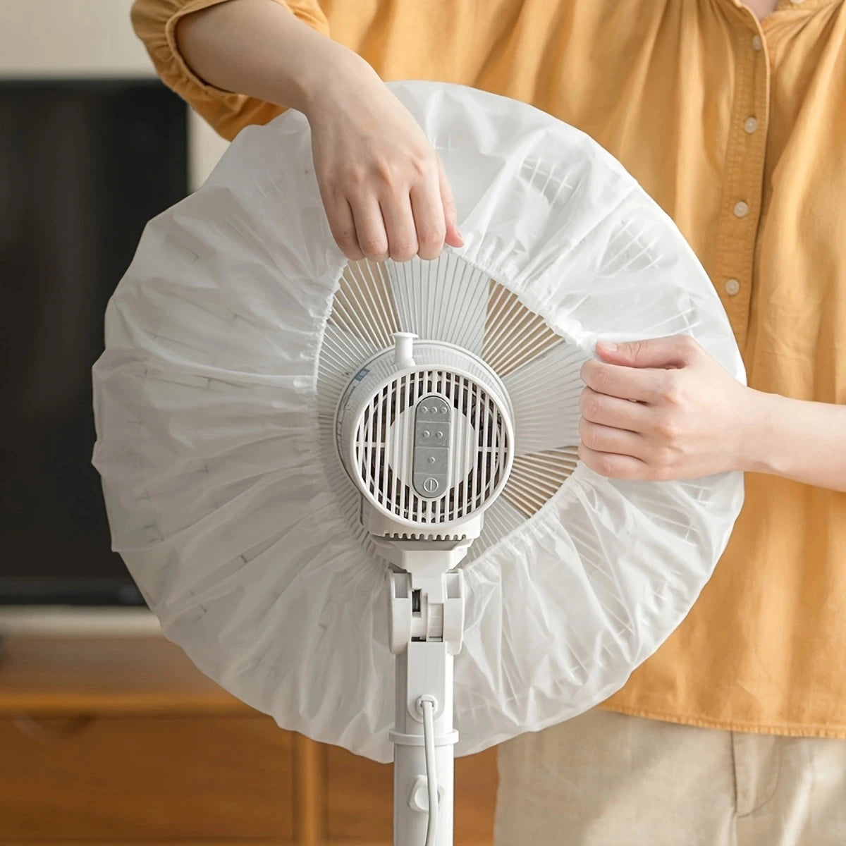 Waterproof Floor Fan Dust Cover | Universal Fit up to 45cm Fan Dust Cover Nixie