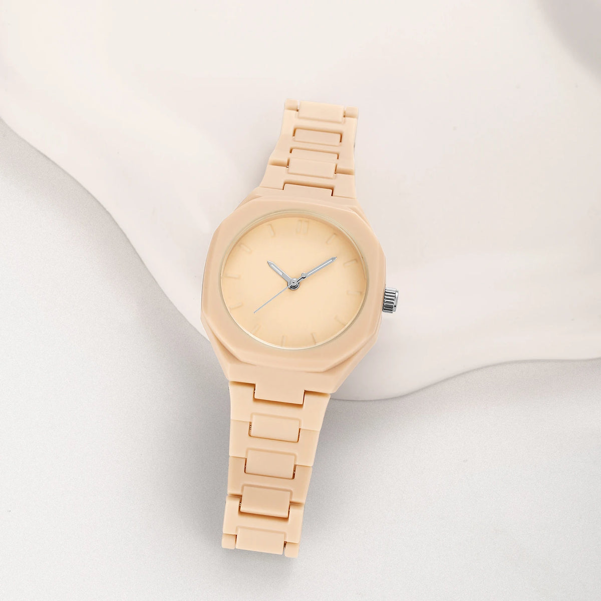 REBIRTH Women's Casual Quartz Watch – Square Dial | Daily Wear Women's Quartz Watch Nixie