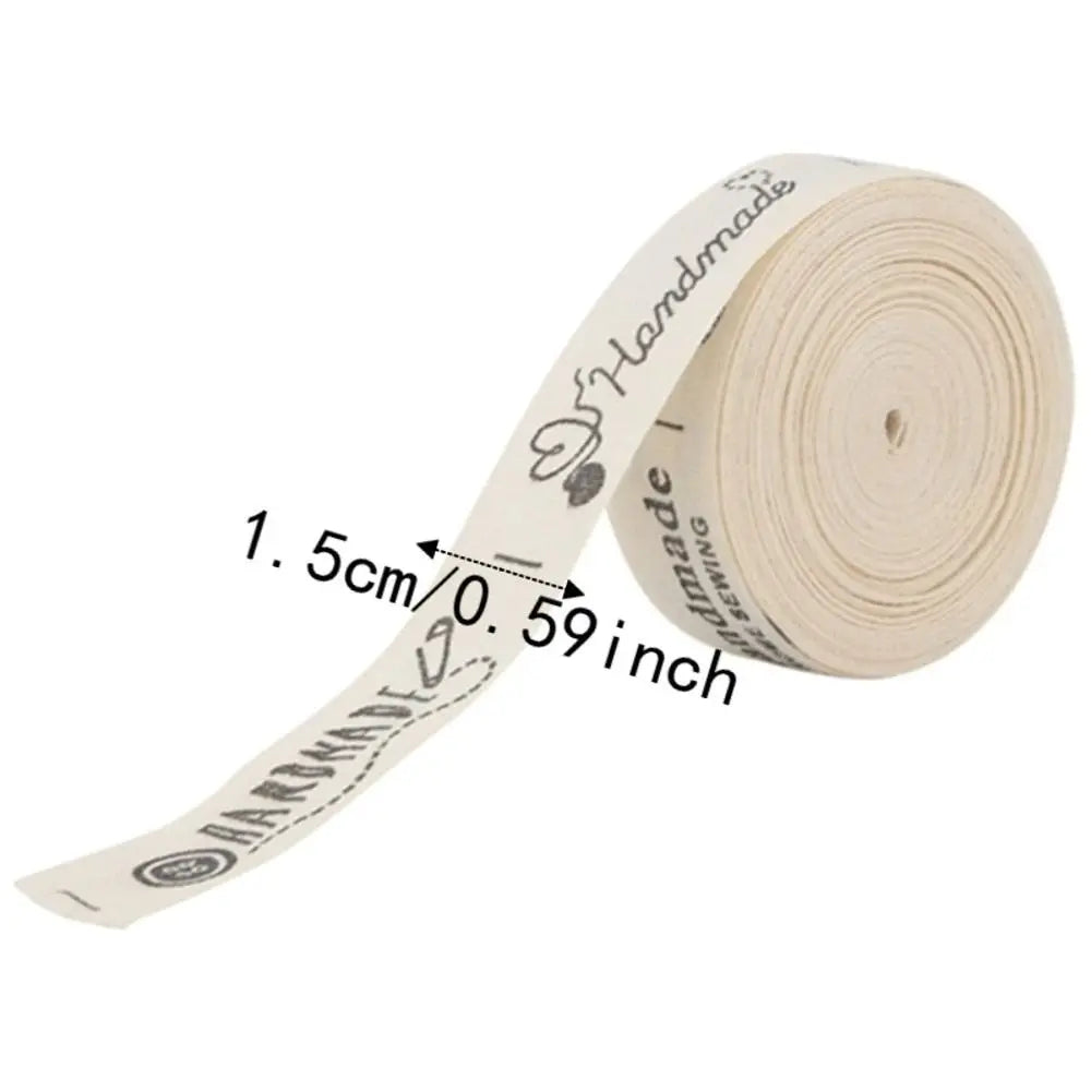 Cotton Twill Tape Ribbon 1.5cm x 5 Yards – DIY Craft & Gift Wrap