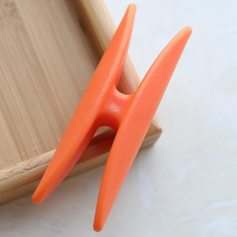 Grocery Bag Carrier Handle – Soft Grip, Hands-Free Carry Bag Carrier Handle Nixie Orange