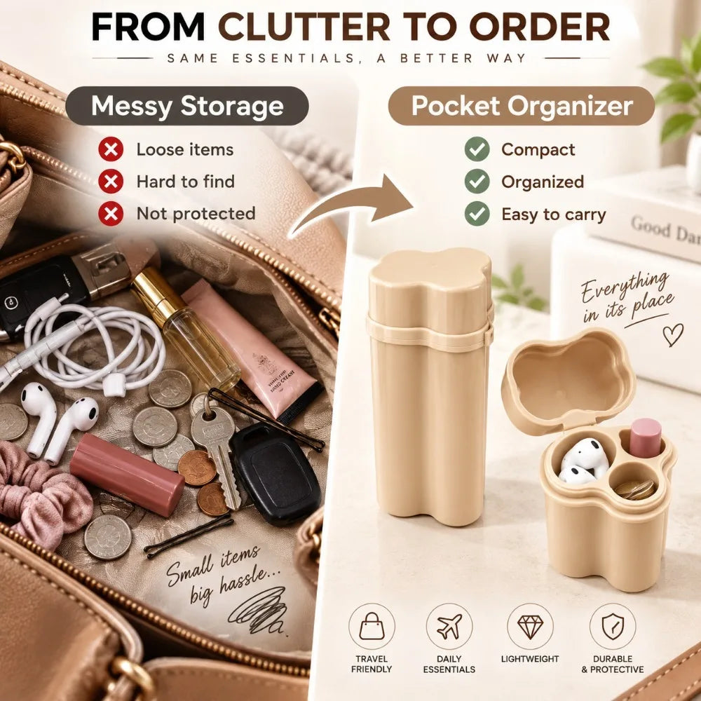 Waterproof Cigarette & Lighter Case – Frosted Acrylic Flip Lid