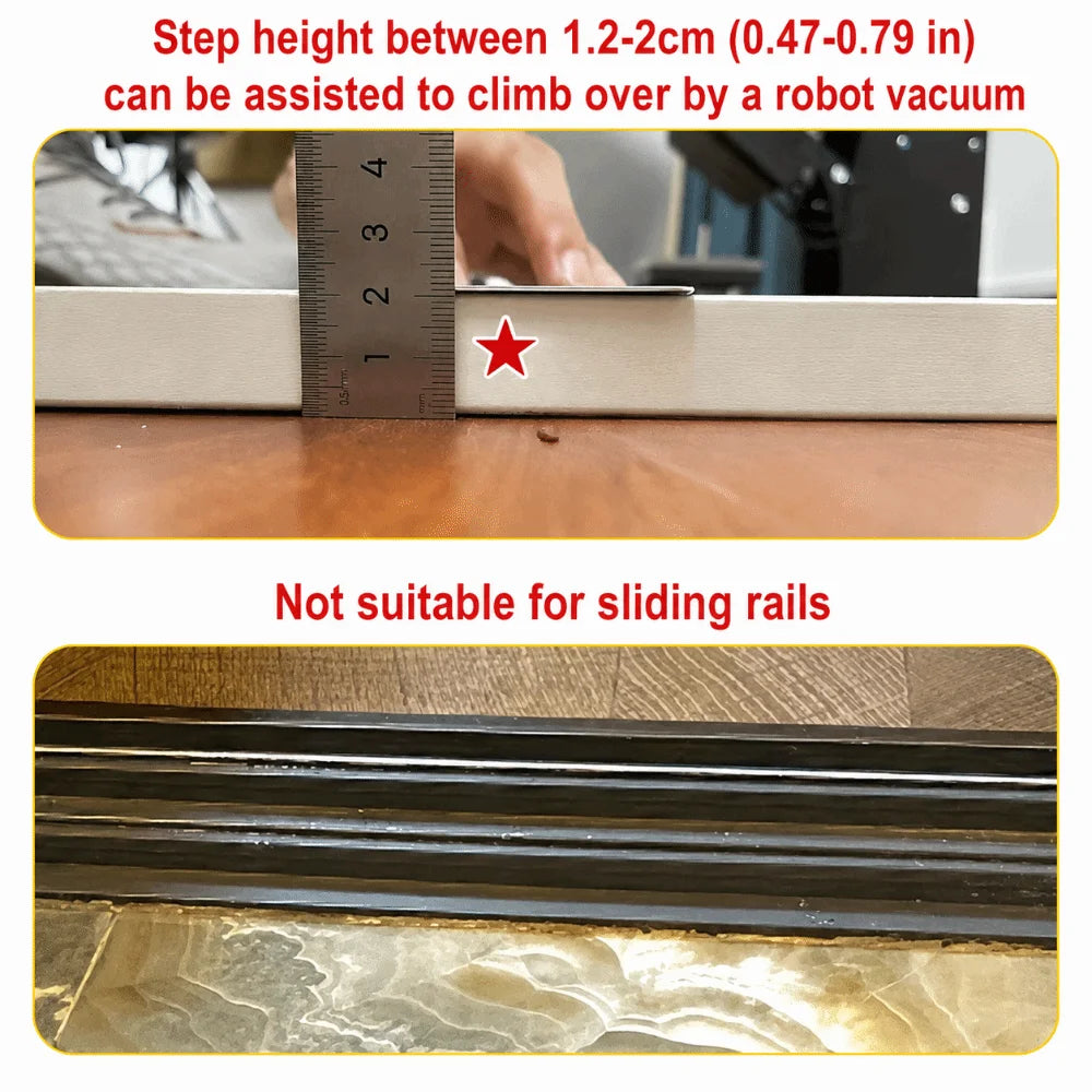 1M Silicone Threshold Ramp Strip – Self-Adhesive Anti-Slip Threshold Ramp Strip Nixie