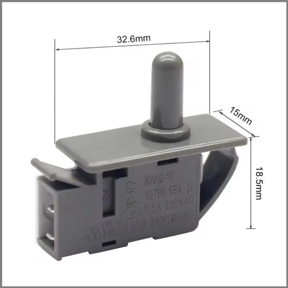Refrigerator Door Light Switch Push Button Replacement HC-056K