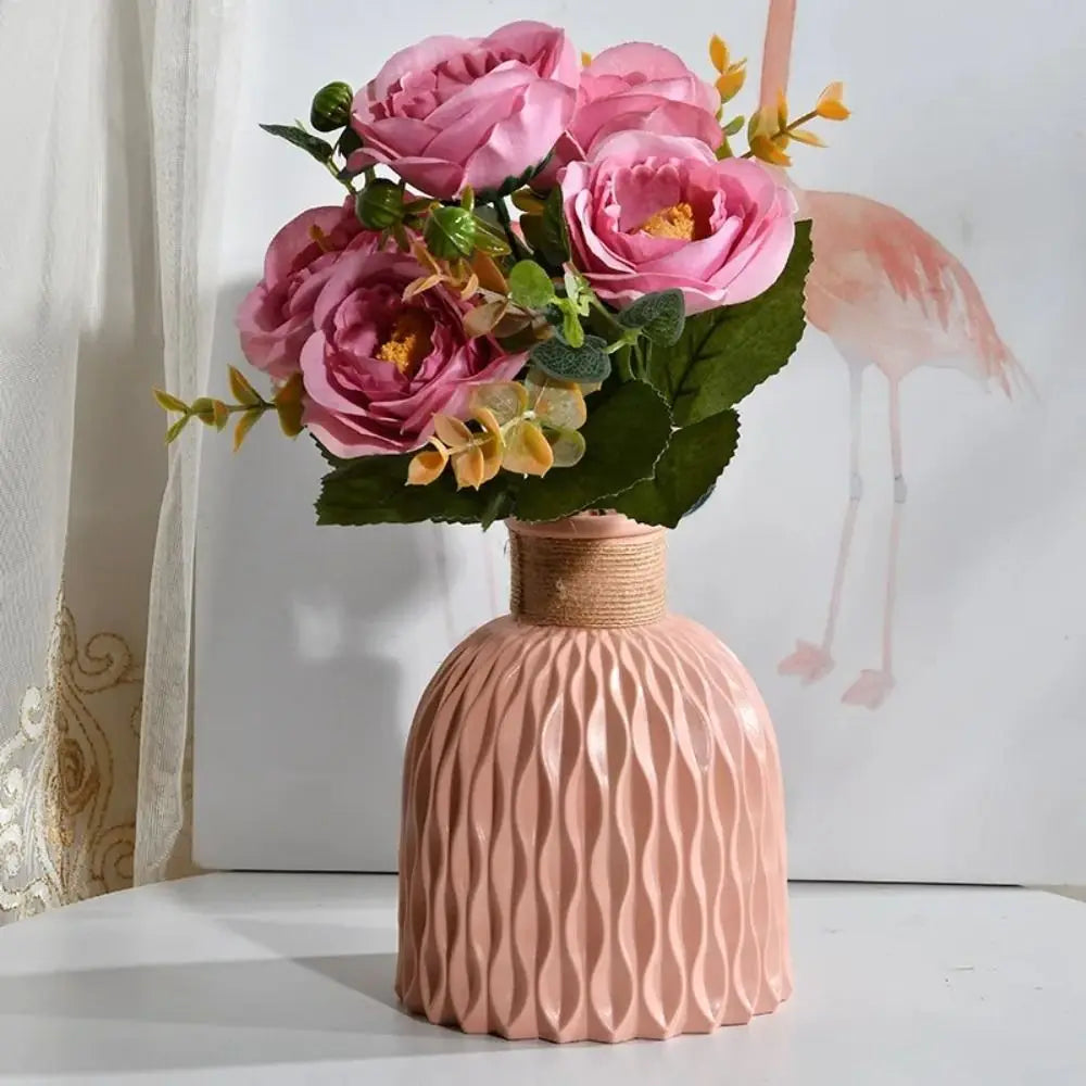 5-Head Silk Artificial Hydrangea Flowers – Wedding & Home Décor