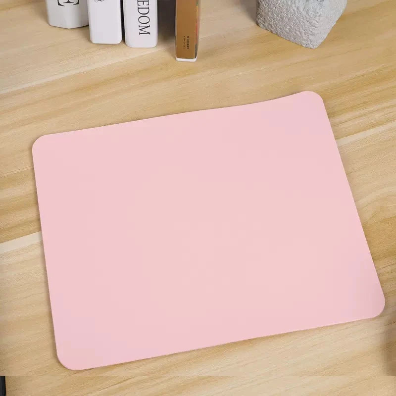 Small PU Gaming Mouse Pad – Non-Slip, Waterproof, Easy Clean Gaming Mouse Pad Nixie Pink