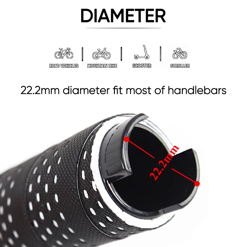 BUCKLOS MTB Lock-On Bike Grips | Anti-Skid Handlebar Cover Bicycle Handlebar Grips Nixie