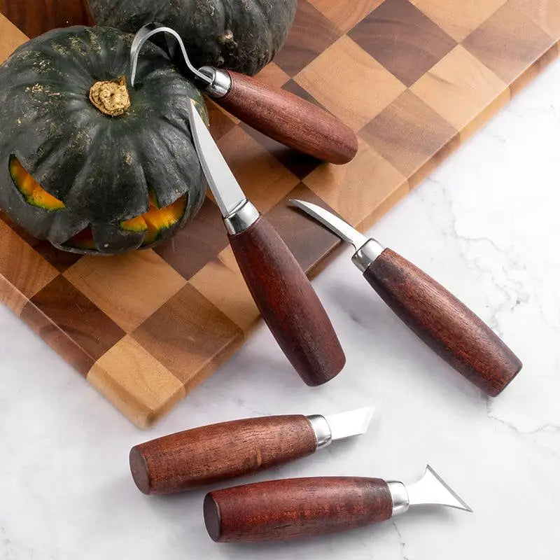 5-Piece Wood Carving Tool Set – Whittling Kit for Beginners Wood Carving Kit Nixie