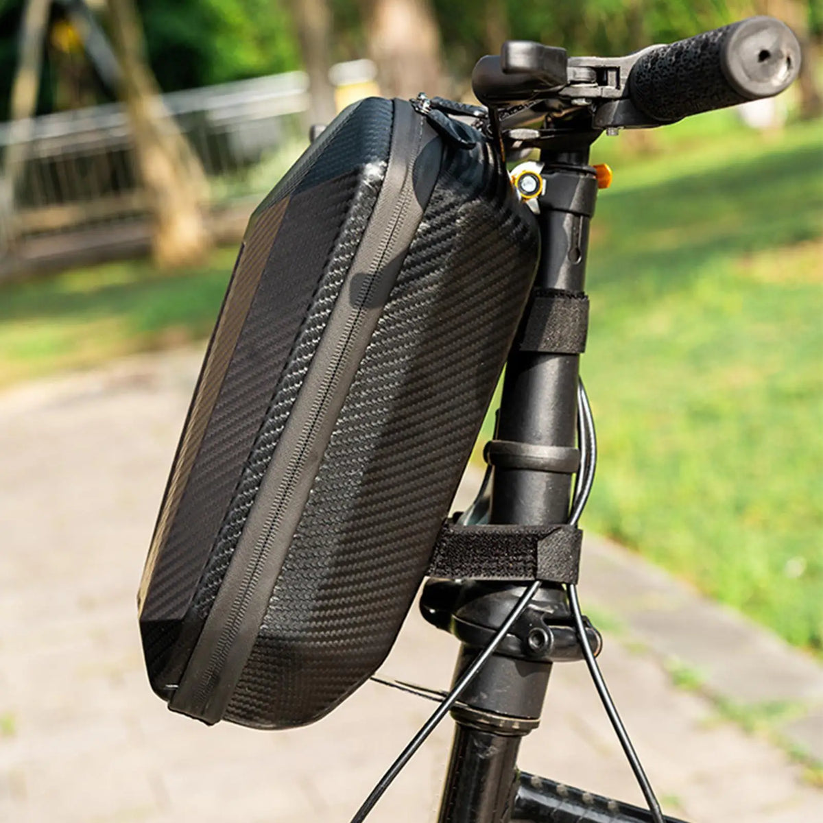 EVA Hard Shell Waterproof Handlebar Bag – Quick Release Bike Bag Handlebar Bike Bag Nixie