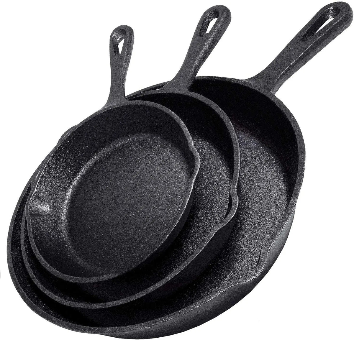Cast Iron Non-Stick Skillet 14/16/20cm – Induction Frying Pan Cast Iron Skillet Nixie
