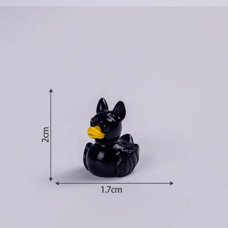 10Pcs Mini Halloween Resin Duck Figurines – Pumpkin & Ghost Halloween Figurines Nixie A15 10PCS