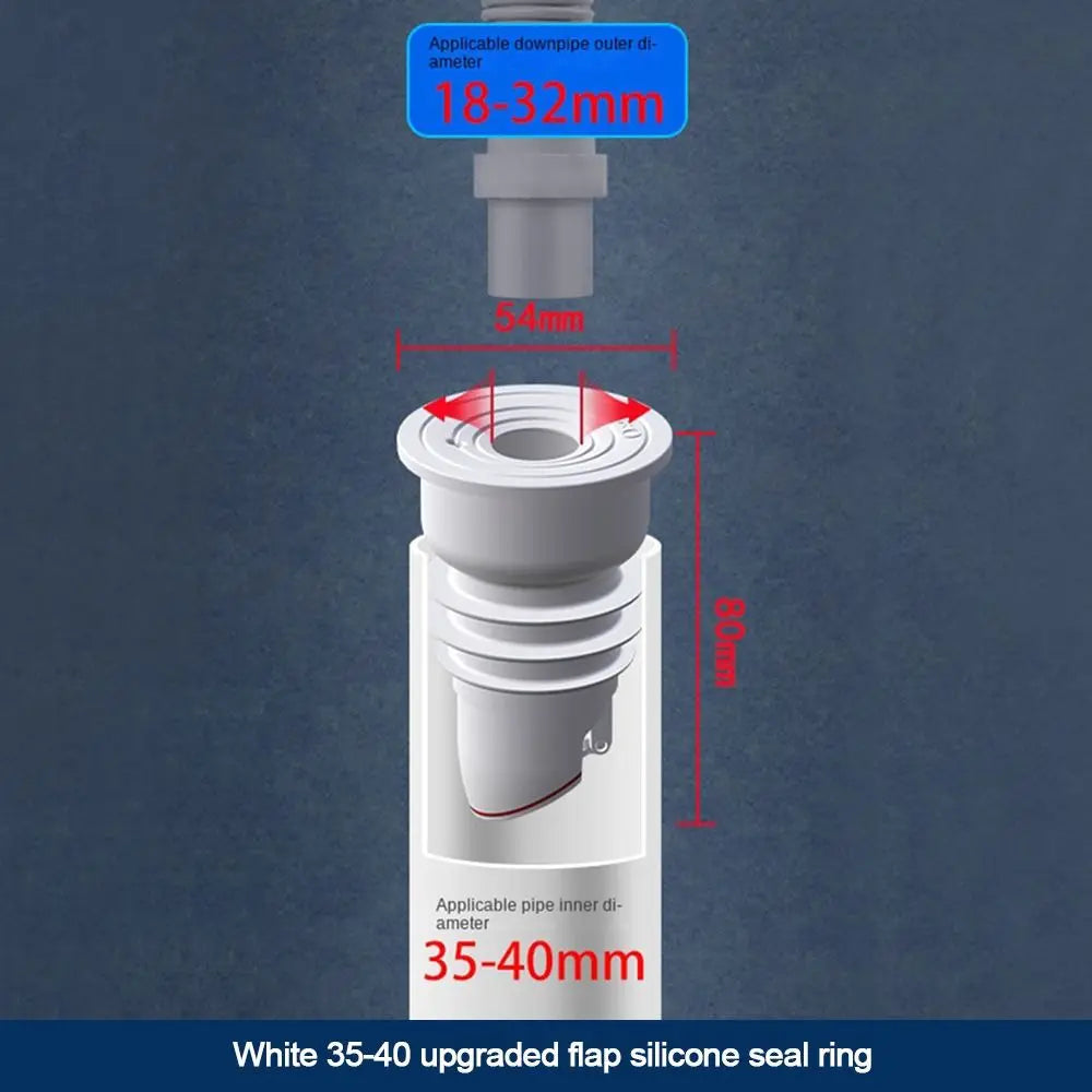 Floor Drain Seal Plug – Odor & Pest Blocking Pipe Ring