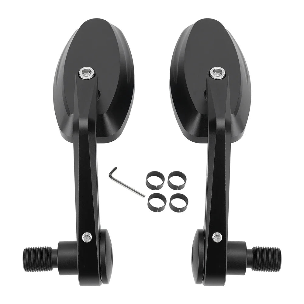CNC Bar End Mirrors for Yamaha MT-07 MT-09 XSR900 TMAX530 Motorcycle Bar End Mirrors Nixie Mirror